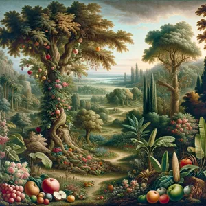 12. E la terra produsse erba, piante che diano seme secondo la loro specie, e alberi che facciano frutti, i cui semi siano in essi, secondo la loro specie. E Dio vide che era buono.