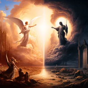 4. E Dio vide che la luce era buona. E Dio separò la luce dalle tenebre.