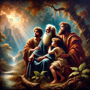 10. Noè generò tre figli: Sem, Cam e Iafet.