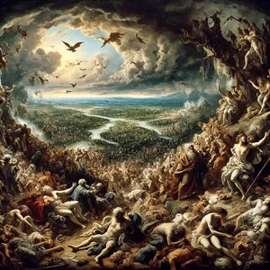 11. Or la terra era corrotta davanti a Dio; la terra era piena di violenza.