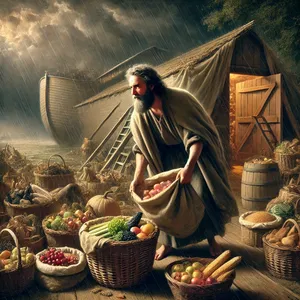 21. Quanto a te, prenditi ogni sorta di viveri da mangiare e fa provvista per te; questo servirà di cibo a te e a loro».